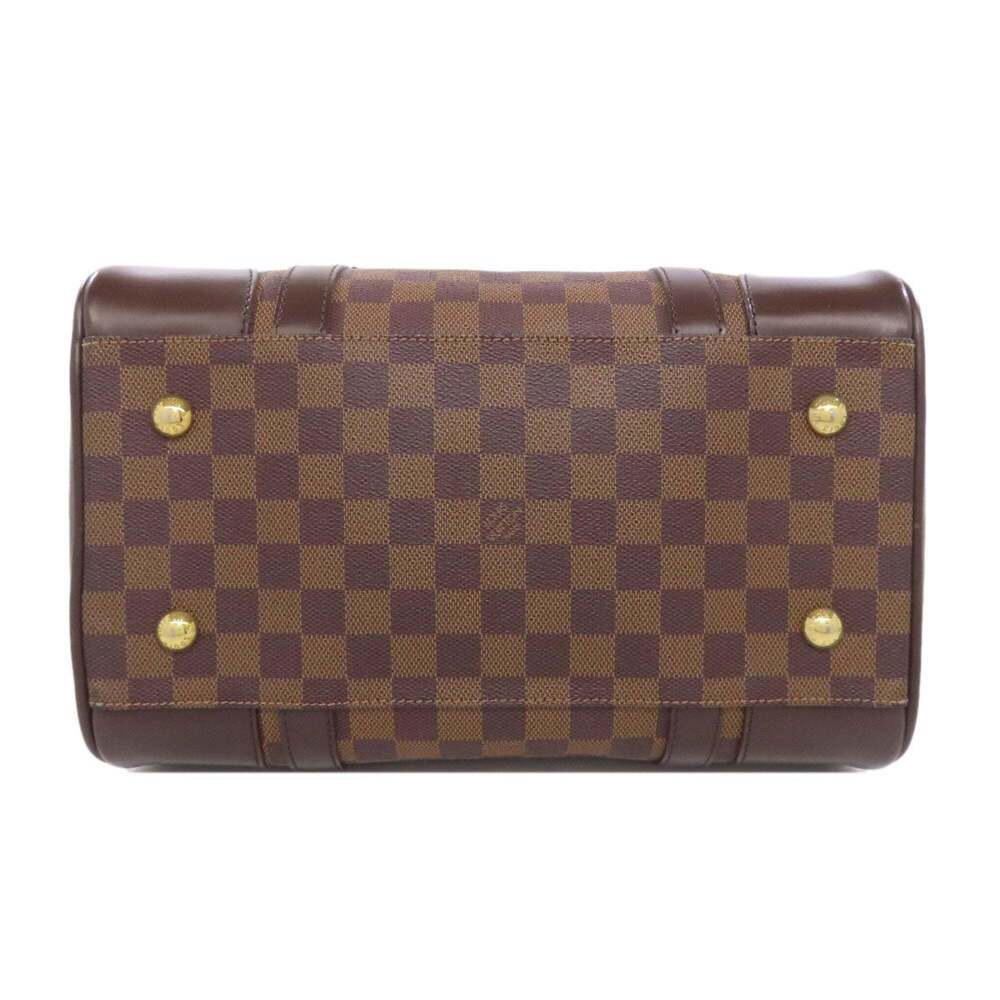 LOUIS VUITTON Brown Damier Canvas Boston Bag - Picture 4 of 11